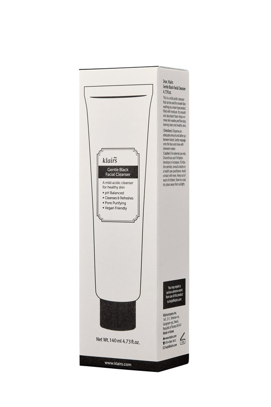 Gentle Black Facial Cleanser