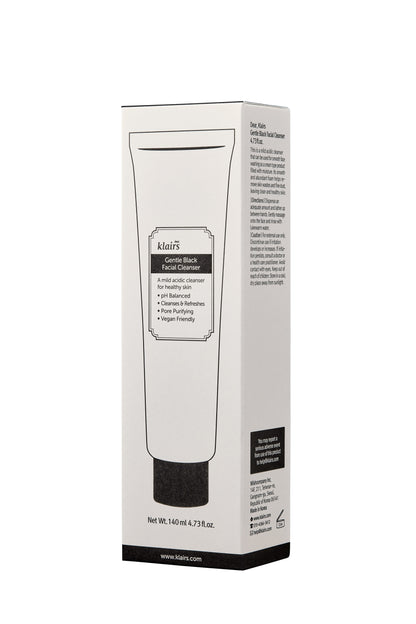 Gentle Black Facial Cleanser